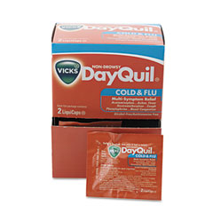 DayQuil Cold & Flu LiquiCaps, 25 Two-Packs/Box PFYBXDX25