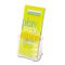 deflect-o DocuHolder for Countertop or Wall Mount Use, 4-3/8w x 3-1/4d x 7-3/4h, Clear DEF77501