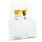 deflect-o DocuHolder for Countertop or Wall Mount Use, 9-1/4w x 3-3/4d x 10-3/4, Clear DEF77001