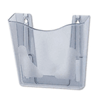 deflect-o DocuPocket Portrait Wall File Pocket, A4/Magazines/Portfolios, Smoke DEF63002