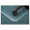 deflect-o DuraMat Chair Mat for Low Pile Carpet, 45w x 53h, Clear DEFCM13233