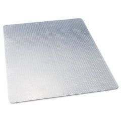 deflect-o EconoMat Chair Mat for Low Pile Carpet, 46w x 60h, Clear DEFCM11442F