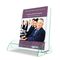 deflect-o Euro-Style DocuHolder, 9-13/16w x 6-5/16d x 11h, Clear DEF775390