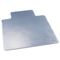 deflect-o ExecuMat Studded Beveled Chair Mat, High Pile Carpet, 45w x 53l, Clear DEFCM17233
