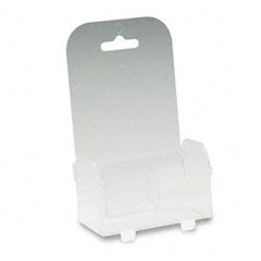 deflect-o Foldem-Up Leaflet Pocket, 4-3/8w x 2-1/8d x 7-1/4h, Clear, 6/Pack DEF51601