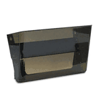 deflect-o Letter-Size Magnetic Wall File Pocket, Letter, Smoke DEF73102