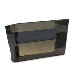 deflect-o Letter-Size Magnetic Wall File Pocket, Letter, Smoke DEF73102