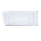 deflect-o Oversized Magnetic Wall File Pocket, Legal/Letter, Clear DEF50101