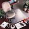 deflect-o RollaMat Studded Beveled Mat for Med Pile Carpet, 48w x 60h, Clear DEFCM15433F