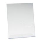 deflect-o Superior Image Sign Holder w/Pocket, 8-1/2w x 11h, Clear DEF590501