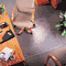 deflect-o SuperMat Studded Beveled Mat for Medium Pile Carpet, 36w x 48h, Clear DEFCM14113