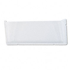 deflect-o Unbreakable Docupocket Single Pocket Wall File, Legal, Clear DEF64301