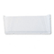 deflect-o Unbreakable Docupocket Single Pocket Wall File, Legal, Clear DEF64301
