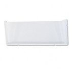 deflect-o Unbreakable Docupocket Single Pocket Wall File, Legal, Clear DEF64301
