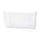 deflect-o Unbreakable Docupocket Single Pocket Wall File, Letter, Clear DEF63201