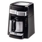 DeLONGHI 10-Cup Frontal Access Coffee Maker, Black DLODCF2210TTC