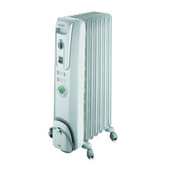DeLONGHI ComforTemp Oil-Filled Radiator, Off-White, 13.8