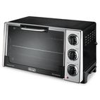 DeLONGHI Convection Oven w/Rotisserie, 12.5-Liter, 0.5 cu. ft., Black DLORO2058