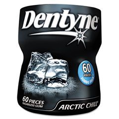 Dentyne Ice Sugarless Gum, Artic Chill, 60 Pieces/Pack, 4Packs/Box CDB3105000