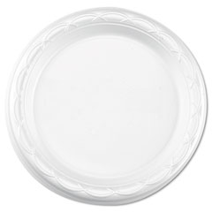Dispoz-o Tableware, Plates, Round, 6" dia., White, 1000/Carton DZOGFP61000