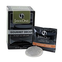 Distant Lands Coffee Coffee Pods, Colombian Decaf, Single Cup, Pods,14/Box JAV30210