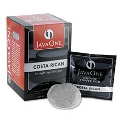Distant Lands Coffee Coffee Pods, Estate Costa Rican Blend, Single Cup, 14/Box JAV30400