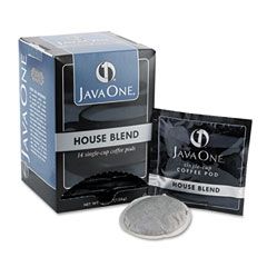 Distant Lands Coffee Coffee Pods, House Blend, Single Cup, 14/Box JAV40300