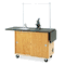 Diversified Woodcrafts Mobile Laboratory Table, Rectangular, 48w x 24d x 36h, Black DVW4121K