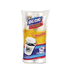 Dixie Combo Box, Paper Hot Cups,10 oz, White Lid, 1 Box of 50 Cups & Lids DXE5310COMBO600