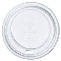 Dixie Dome Cup Lids, Fits 12-,16-oz. Cups, White, 1000/Carton DXEPDL1216FR100