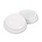 Dixie Dome Drink-Thru Lids, Fits 10, 12 & 16 oz. Paper Hot Cups, White, 500/Carton DXE9542500DXCT