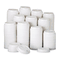 Dixie Dome Drink-Thru Lids, Fits 10, 12 & 16 oz. Paper Hot Cups, White, 500/Carton DXE9542500DXCT