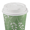 Dixie Dome Drink-Thru Lids, Fits 10, 12 & 16 oz. Paper Hot Cups, White, 500/Carton DXE9542500DXCT