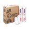 Dixie Drink-Thru Lid, Fits 8-oz. Hot Drink Cups, White, 1000/Carton DXE9538DX