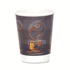 Dixie Hot/Cold Cups, Paper, 12 oz., Aroma Design, 25/Pack DXEAROREF0112PK