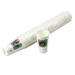 Dixie Hot Cups, Paper, 16 oz., Coffee Dreams Design, 50/Pack DXE5356CD