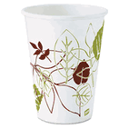 Dixie Pathways Paper Hot Cups, 12 oz, 1000/Carton DXE2342PATH