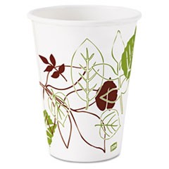 Dixie Pathways Paper Hot Cups, 12 oz, 25 per Pack DXE2342WSPK