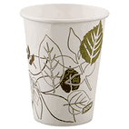 Dixie Pathways Paper Hot Cups, 8 oz, 25 per Pack DXE2338WSPK