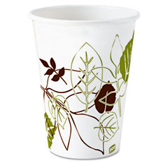 Dixie Pathways Paper Hot Cups, 8 oz, 500/Carton DXE2338WS