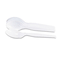 Dixie Plastic Cutlery, Heavy Mediumweight Teaspoons, White, 100/Box DXETM207
