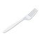 Dixie Plastic Cutlery, Heavyweight Forks, White, 1000/Carton DXEFH217
