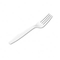 Dixie Plastic Cutlery, Mediumweight Forks, White, 1000/Carton DXEPFM21