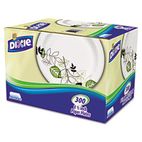Dixie Ultralux Pathways Paper Plates, in Dispenser Box, 8.5", WiseSize, 600/Carton DXEUX9PATHPB