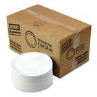 Dixie White Paper Plates, 9" dia., 4 Packs of 250/Carton DXE709902WNP9