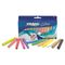 Dixon Ambrite Paper Chalk, Assorted Colors, 12 Sticks/Set DIX53012