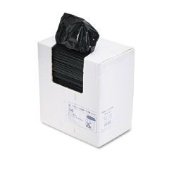Draw 'n Tie Heavy-Duty Bags, 30 gal, 1.2 mil, 30 1/2 x 34, Black, 200/Box WBI1DT200