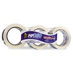 Duck Carton Sealing Tape 1.88" x 60 yards, 3" Core, Clear, 3/Pack DUCHP260C03