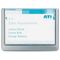 Durable Click Sign Holder For Interior Walls, 6 3/4 x 1/2 x 5 1/8, Graphite DBL486137