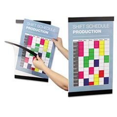 Durable DURAFRAME Sign, 5 1/2 x 8 1/2 Insert, Black DBL489001